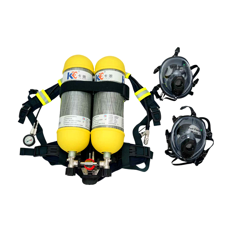 RHZK-6.8L Tosylindret karbonfiber positivt trykkluftpusteapparat